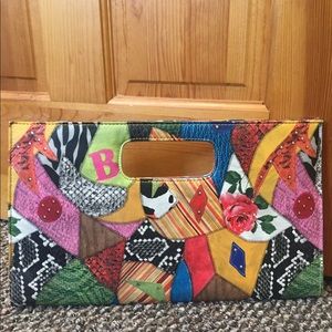 Clutch Handbag with Handle